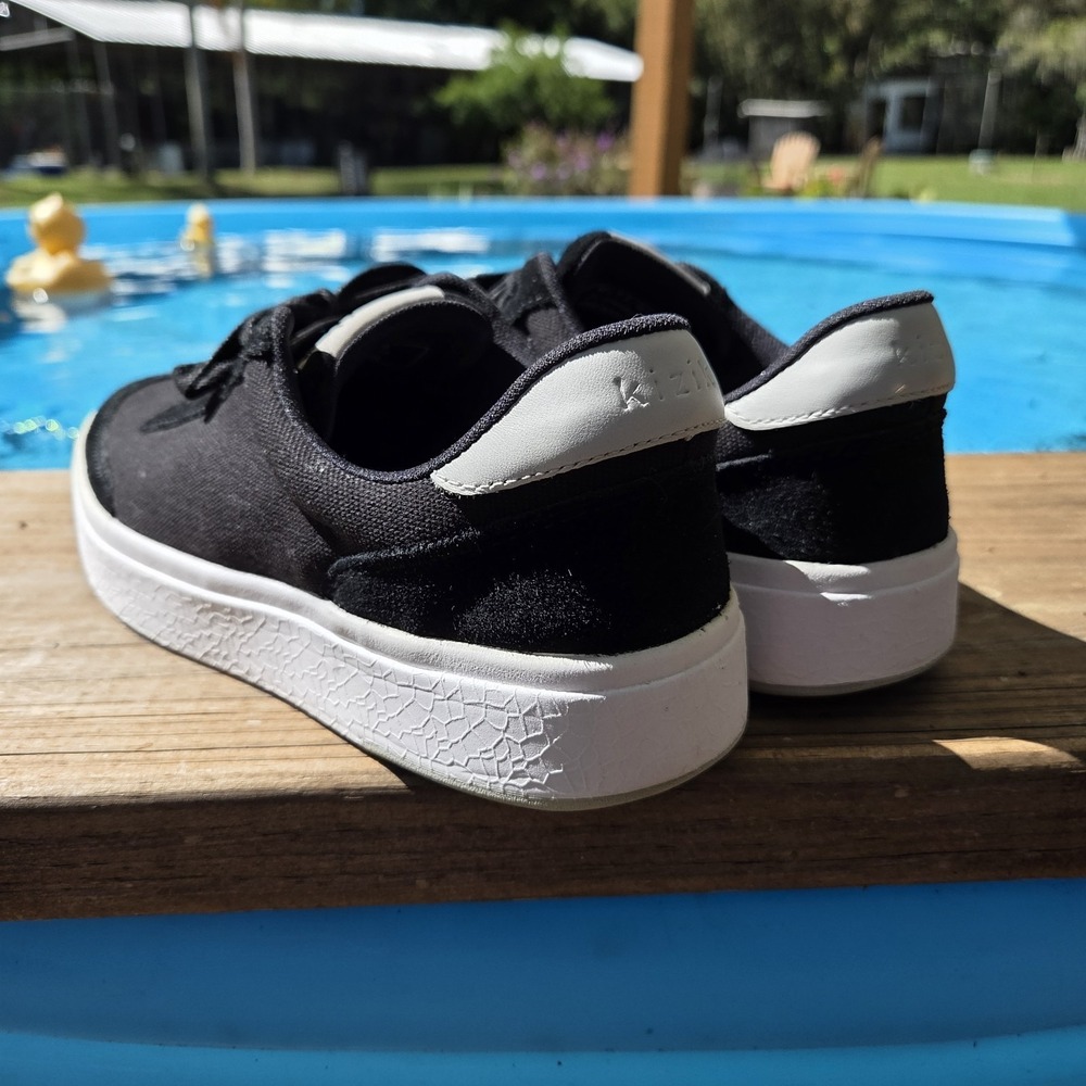 Kizik Prague Shoes Women's 9 Mens 7.5 Black Hands Free Casual Sneakers - Picture 7 of 11
